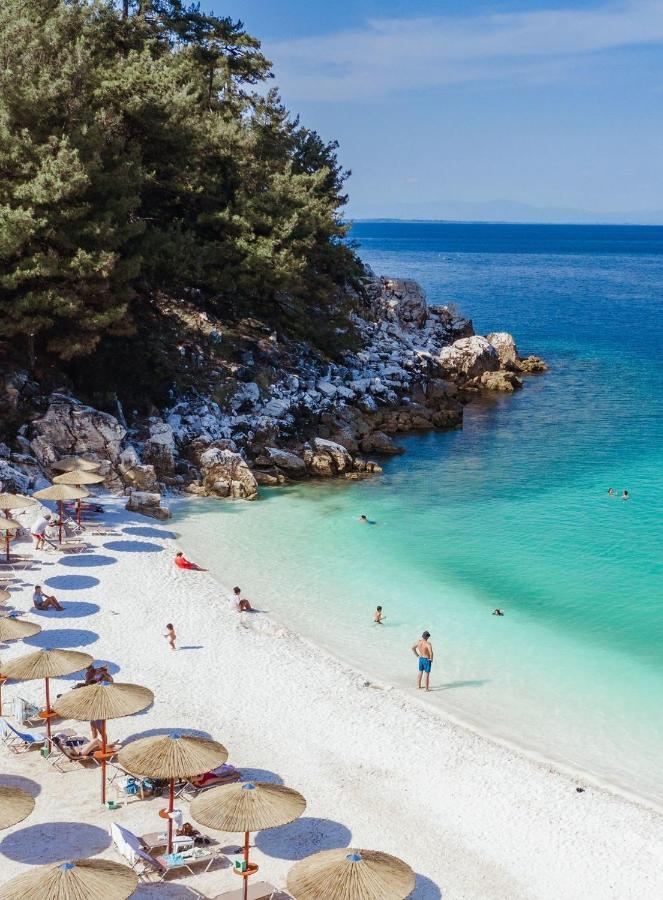 El Mare Seaside Retreats - Bespoke Luxury Getaways Villa Limenaria  Bagian luar foto